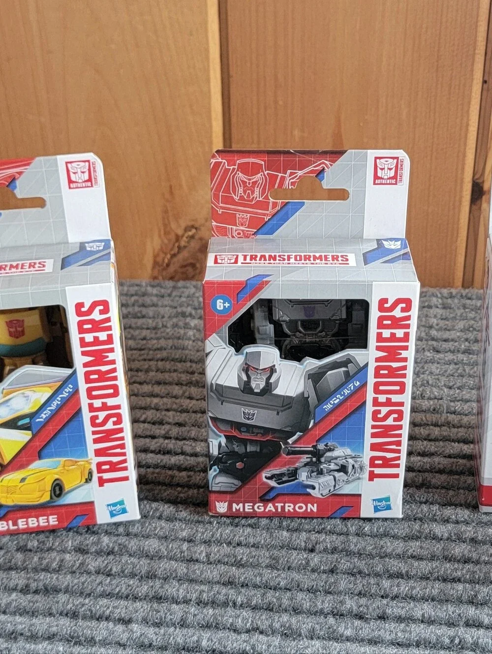 🔥Transformers Authentics Figures  3 Pk, Megatron, Bumblebee, Optimus PRIME🔥